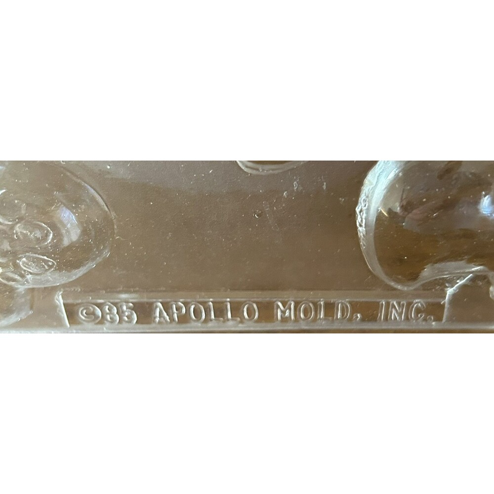 2- Vintage Halloween Chocolate Molds Apollo Candy Molds 1983 & 1985 #3090 & 816 - Picture 8 of 10
